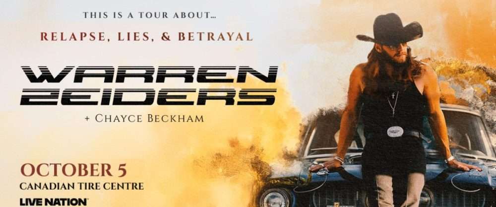 Warren Zeiders Relapse, Lies, and Betrayal Tour