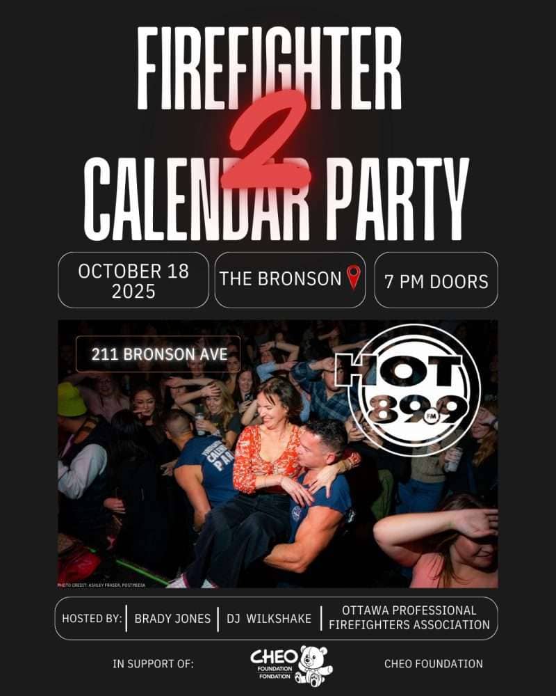 Firefighters Calendar Party 2