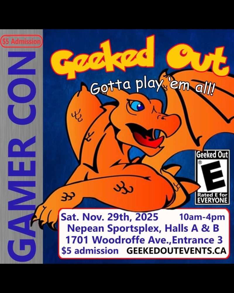 Geeked Out Events Presents: Gamer Con