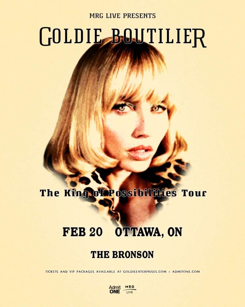 Goldie Boutilier The King of Possibilities Tour