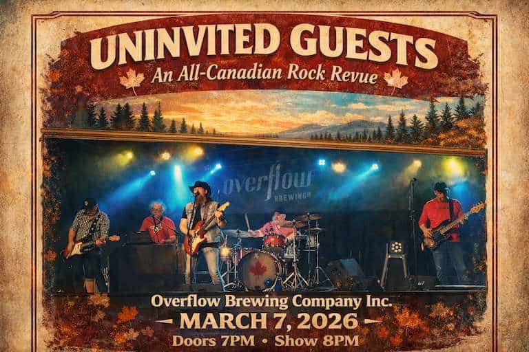 The Uninvited Guests – All-Canadian Rock Revue