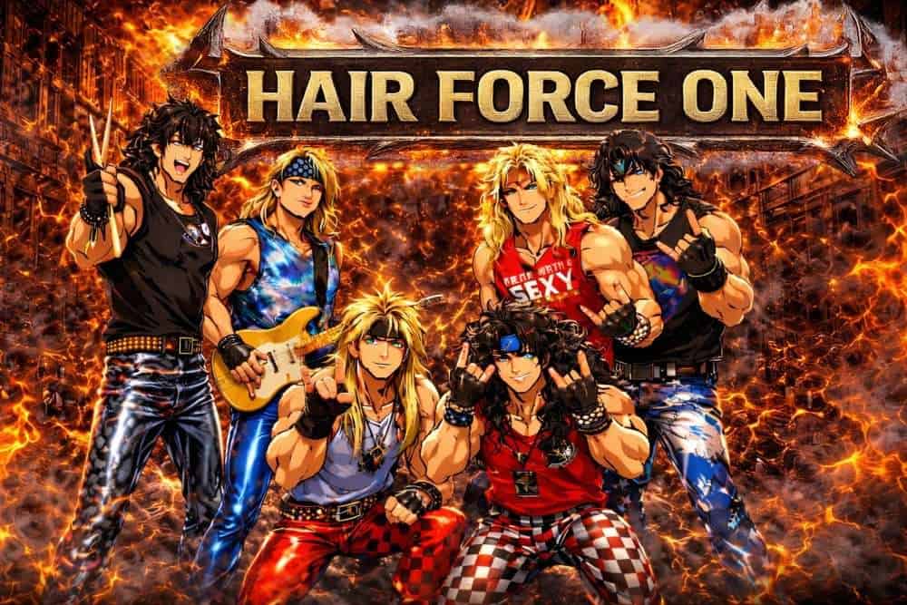 HAIR FORCE ONE – The UP YOUR ASHES tour